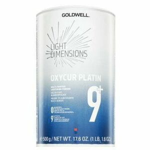 Goldwell Light Dimensions Oxycur Platin 9+ Multi-Purpose Lightening Powder púder pre zosvetlenie vlasov 500 g vyobraziť