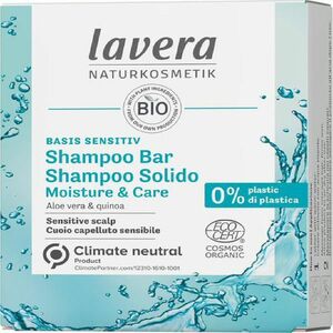 LAVERA Basis Tuhý šampón Moisture & Care 50 g vyobraziť