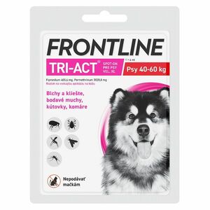 FRONTLINE Tri-Act Spot-On pre psy XL (40-60 kg) 6 ml 1 pipeta vyobraziť