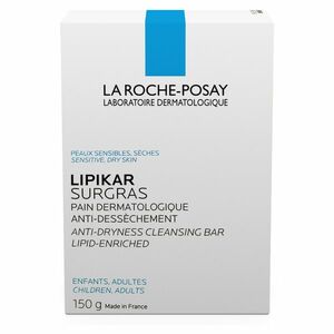 LA ROCHE-POSAY Lipikar Surgras Mydlo v kocke 150 g vyobraziť