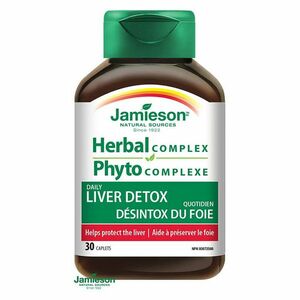 JAMIESON Liver Detox Herbal Complex 30 tbl. vyobraziť