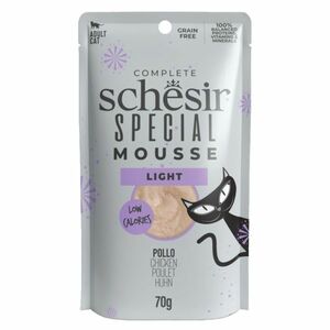 SCHESIR Special Mousse Light kapsička pre mačky kura 70 g vyobraziť