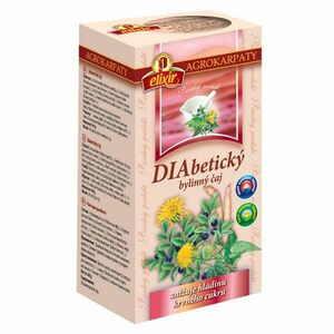 AGROKARPATY ELIXÍR Diabetický čaj 20 vreciek vyobraziť