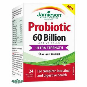 JAMIESON Probiotic 60 miliárd Ultra Strength 24 kapsúl vyobraziť