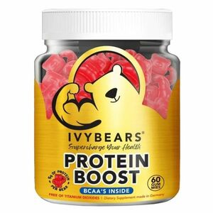 IVYBEARS Protein boost vitamíny pre zlepšenie výkonu 60 kusov vyobraziť