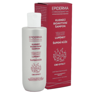 EPIDERMA Bioaktívny CBD šampón pri Lupienke 200 ml vyobraziť