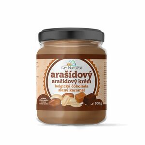 DR.NATURAL Arašidový krém belgická čokoláda slaný karamel 500 g vyobraziť