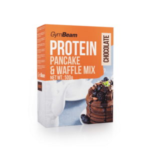 GYMBEAM Proteínové palacinky pancake & waffle mix čokoláda 500 g vyobraziť