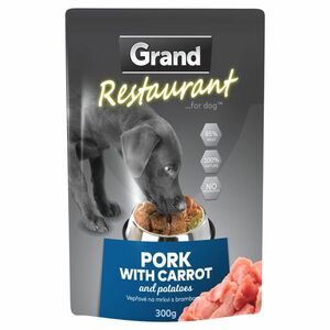 GRAND Restaurant bravčové na mrkve kapsička pre psov 300 g vyobraziť