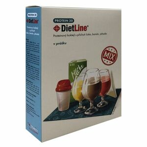 DIETLINE Proteín 20 koktejl mix 3 vrecká vyobraziť