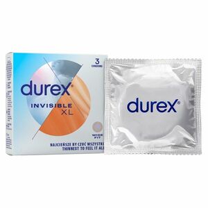 DUREX Invisible kondómy XL 3 ks vyobraziť