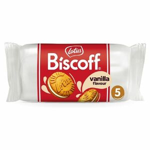 LOTUS BISCOFF Sušienky plnené krémom s vanilkovou príchuťou 50 g vyobraziť