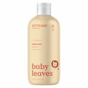 ATTITUDE Baby leaves Detská pena do kúpeľa s vôňou hruškovej šťavy 473 ml vyobraziť