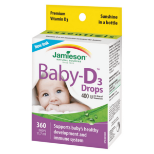 JAMIESON Baby-D vitamín D3 400 IU kvapky 11, 7 ml vyobraziť