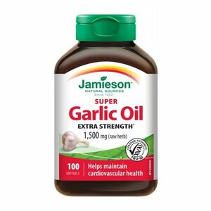 JAMIESON Super cesnakový olej 1500 mg 100 kapsúl vyobraziť