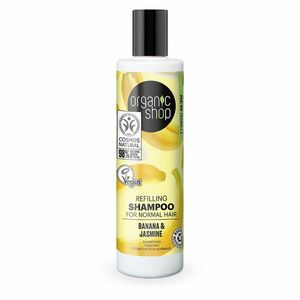 ORGANIC SHOP Vyživujúci šampón pre normálne vlasy Banán a jazmín 280 ml vyobraziť