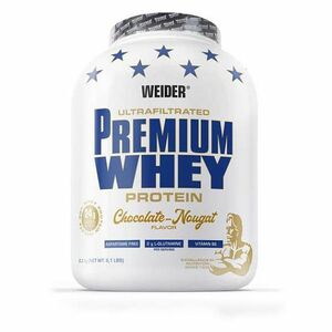 WEIDER Premium whey srvátkový proteín čokoláda a nugát 2300 g vyobraziť