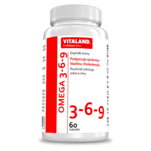 VITALAND Omega 3-6-9 1200 mg 60 kapsúl vyobraziť