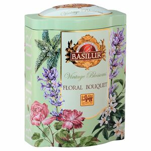 BASILUR Vintage blossoms floral bouquet zelený čaj 100 g vyobraziť