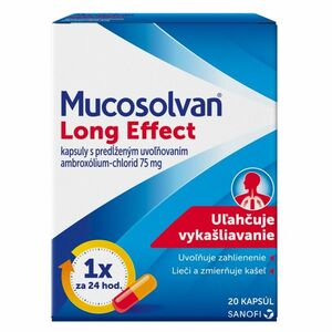 MUCOSOLVAN Long Effect 75 mg 20 kapsúl vyobraziť