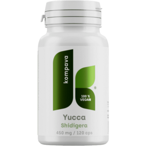 Kompava Yucca Shidigera 450 mg 120 kapsúl vyobraziť