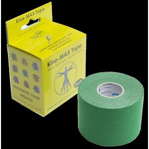 Kine-Max Tape Super-Pro Cotton Kinesiology zelená tejpovacia páska 5 cm x 5 m vyobraziť