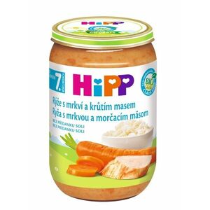 HiPP Prikrm BIO Ryža s mrkvou a morčacím mäsom vyobraziť