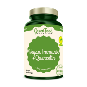 GreenFood Nutrition Vegan Immunix + Quercetin 60 kapsúl vyobraziť
