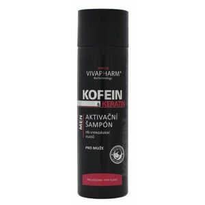Vivapharm Kofeínový šampón s keratínom pri vypadávaní vlasov pre mužov 200 ml vyobraziť