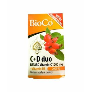 BioCo vitamin C1000mg+D3 2000IU 100 tabliet vyobraziť