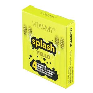 Vitammy Náhradné násady na zubné kefky Splash, žltá/yellow 4 ks vyobraziť