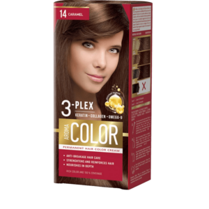 Aroma Color Farba na vlasy karamel č.14 vyobraziť