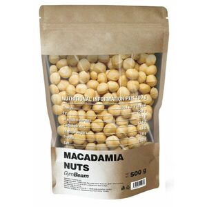 GymBeam Makadamové orechy g 500 g vyobraziť