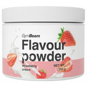 GymBeam Flavour powder jahodový krém 250 g vyobraziť