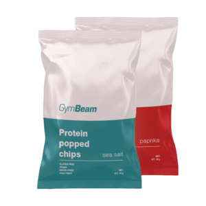 GymBeam Proteínové čipsy chilli and lime 40 g vyobraziť