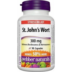 Webber Naturals St. John´s Wort 300 mg 90 kapsúl vyobraziť