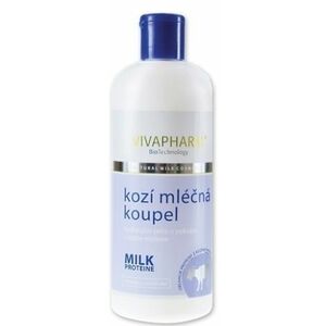 Vivapharm Kozie mlieko do kúpeľa s mliečnymi proteínmi, hydratačné 400 ml vyobraziť
