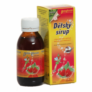 Liečivé rastliny Detský sirup Beta Glucan s jahodovou prichuťou a vitamínom C 100 ml vyobraziť