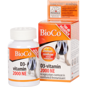 BioCo Vitamín D3 2000IU 100 tabliet vyobraziť