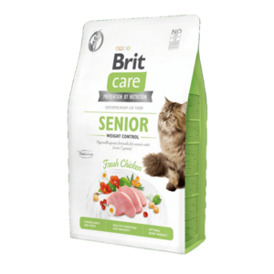 Brit Care Granule Cat Grain-Free Senior Weight Control 400 g vyobraziť
