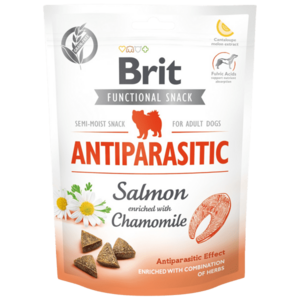 BRIT Dog Functional Snack Antiparasitic Salmon 150 g vyobraziť
