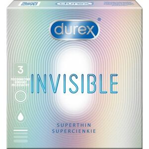 Durex Invisible Extra Sensitiv Kondómy 3 ks vyobraziť
