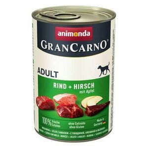 Animonda KonzervaGran Carno hovädzie + jelenie + jablká 400 g vyobraziť