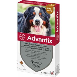 Advantix Spot-on pre psy od 40 do 60kg 1x 1 ks vyobraziť