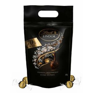 Lindt Lindor pralinky Horká čokoláda 70% 1000 g vyobraziť