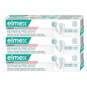 Elmex Sensitive Professional Repair & Prevent zubná pasta 3 x 75 ml vyobraziť