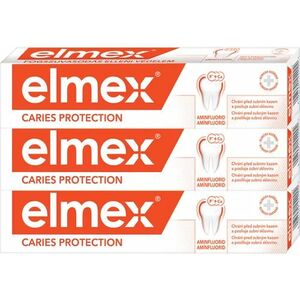 Elmex Caries Protection Zubná pasta s aminofluoridom 3 x 75 ml vyobraziť