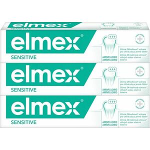 Elmex Sensitive zubná pasta 3 x 75 ml vyobraziť
