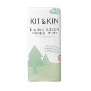 Kit & Kin Biologicky odbúrateľné separačné plienky 100 ks vyobraziť
