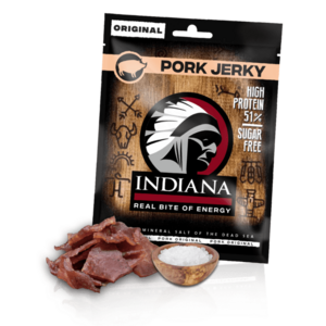 Indiana Jerky Pork Original 90 g vyobraziť